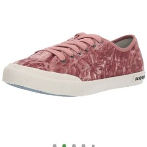 SeaVees Monterey crushed velvet pink women's sneakers size 9.5